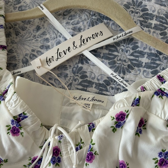 For Love and Lemons Viola cropped top - Picture 6 of 7